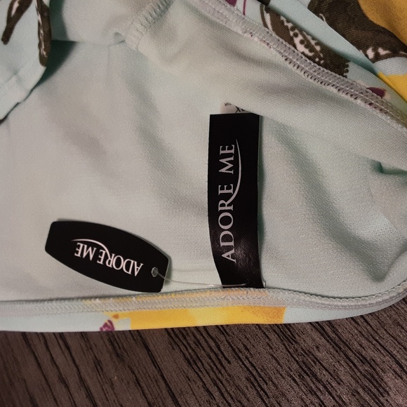 ADORE ME SWIMSUIT  38DDD /0X Floral  Bikini Set - Picture 2 of 15